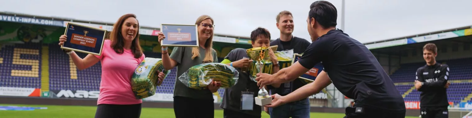 Azerion bedrijfsevent prijsuitreiking jpg