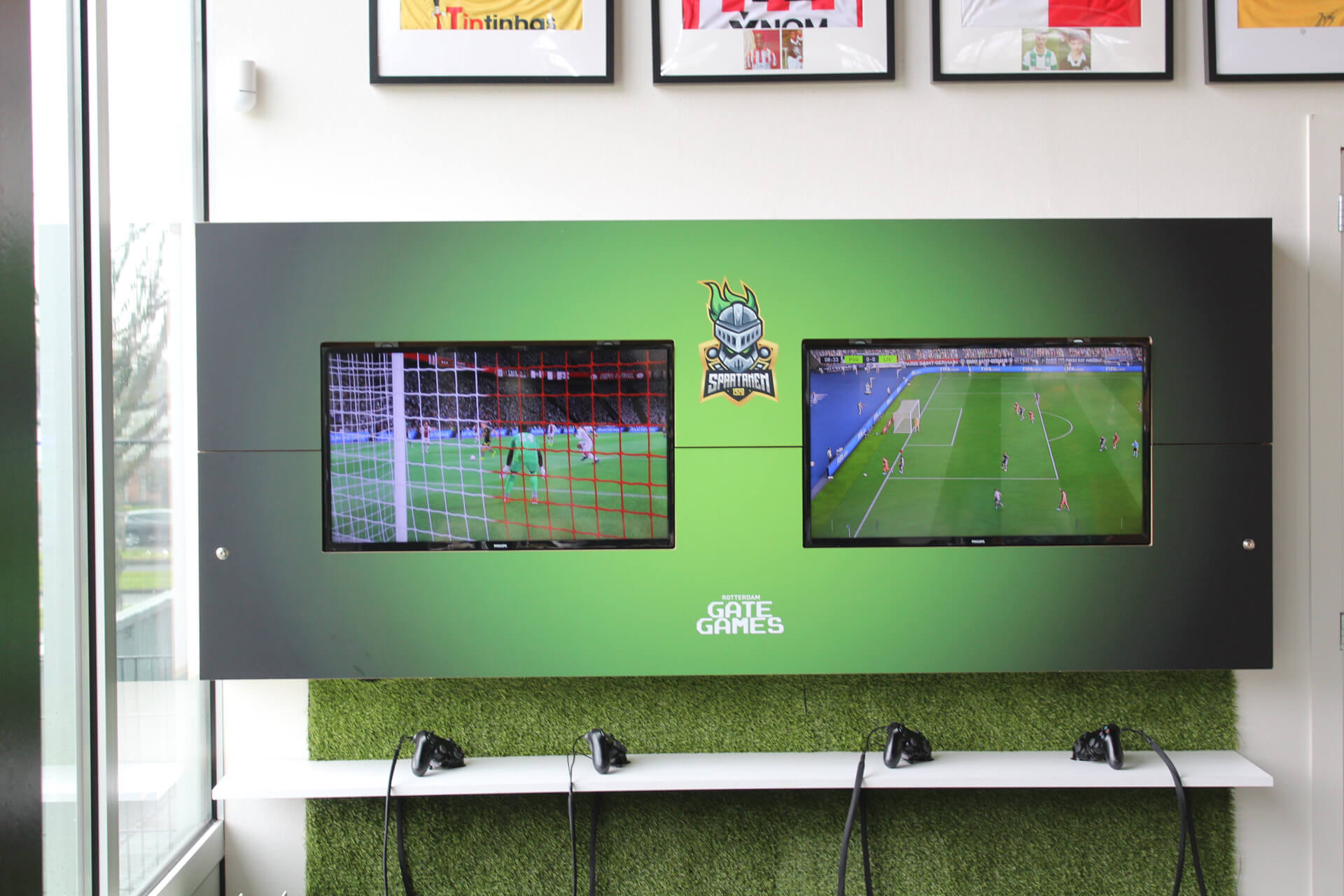 Esportswall bij Spartaan 20