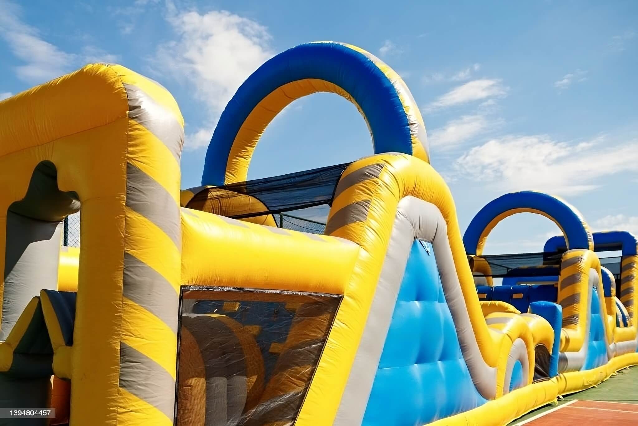 Stormbaan overzichtsfoto Stormbaan huren