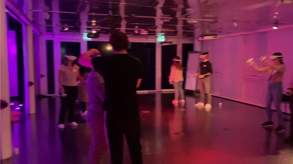 Workshops met activiteiten bij Rijkswaterstaat, foto van Virtual Reality