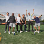 Azerion sportieve teambuilding activiteiten juichen